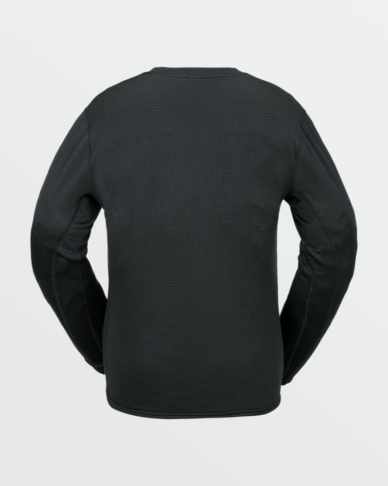 Свитшот VOLCOM Gridlock Crew FW25 Black фото 2