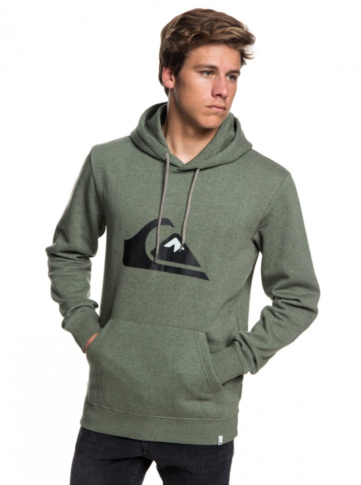 

Джемпер QUIKSILVER Big Logo Hood  Thyme Heather, Зелёный, Big Logo Hood M