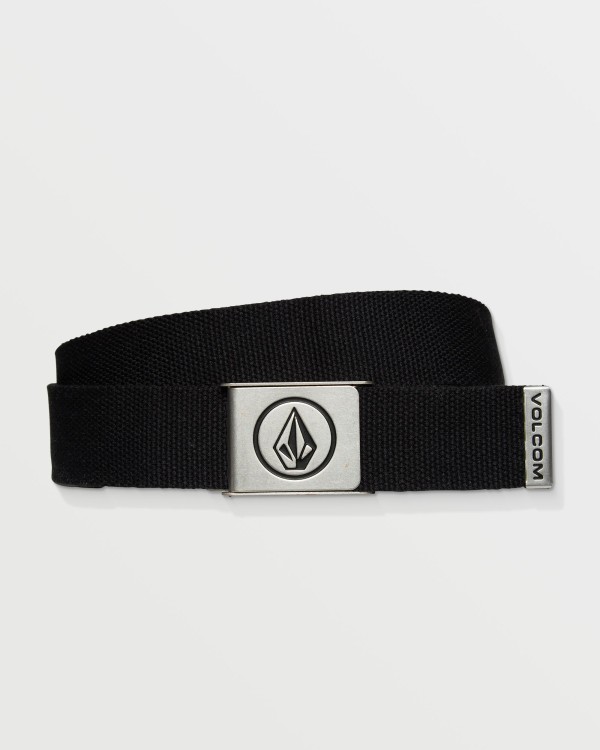 Ремень VOLCOM Circle Web Belt SS25 Black, фото 1