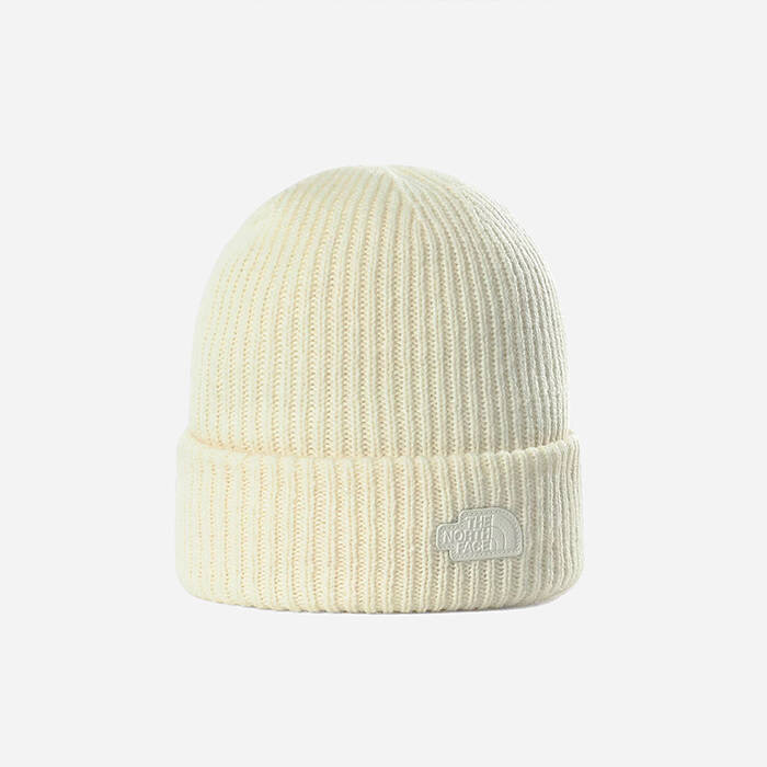 Шапка THE NORTH FACE City Street Beanie White 2022 195437275104 - фото 1