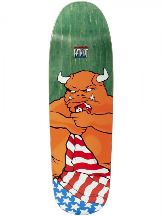 Дека для скейтборда HERITAGE 101 Natas Patriot Heat Transfer Brown 9.5 дюйм 2020, фото 1