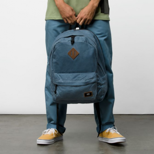 Рюкзак VANS Mn Old Skool Plus Backpack Blue Stone 17.5L, фото 4