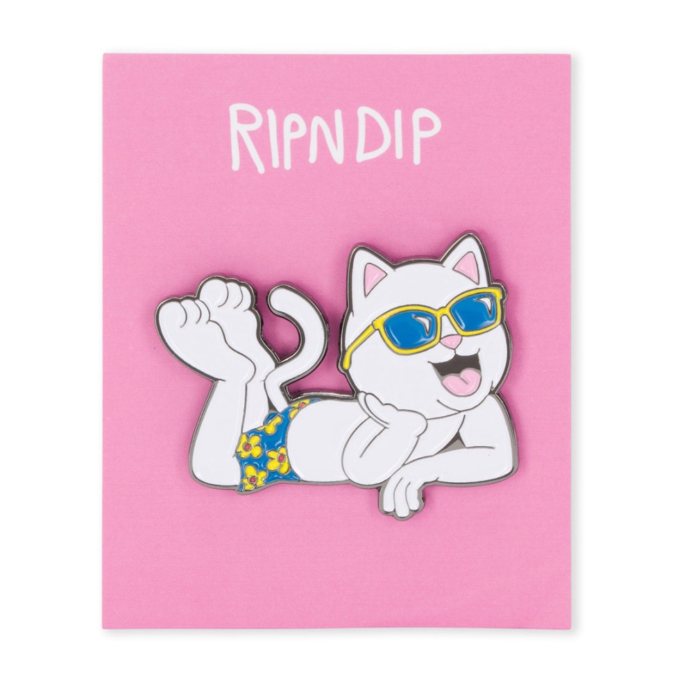 Значок RIPNDIP Summer Friends Pin Multi 2000000766805