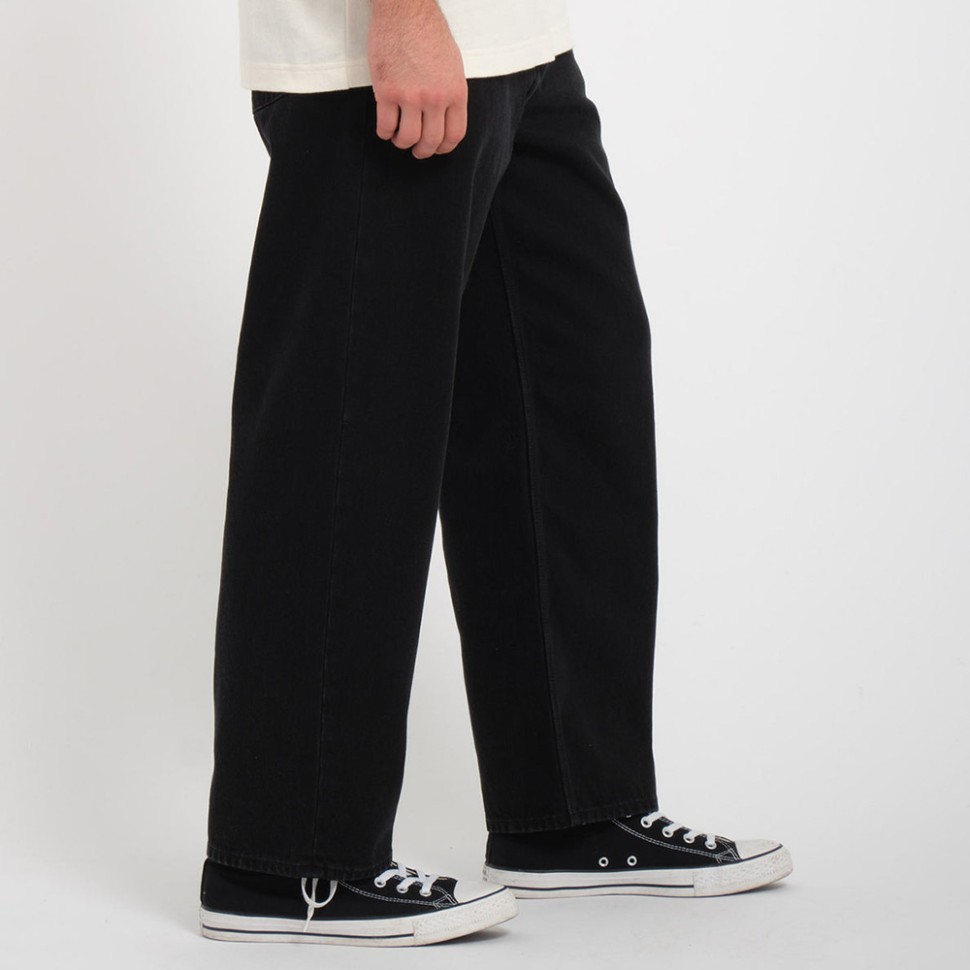 Джинсы VOLCOM Billow Tapered Black фото 4