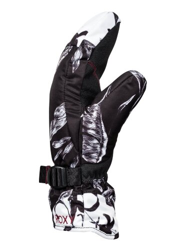 Варежки ROXY Roxy Jetty Mitt J True Black_Love Letter, фото 2