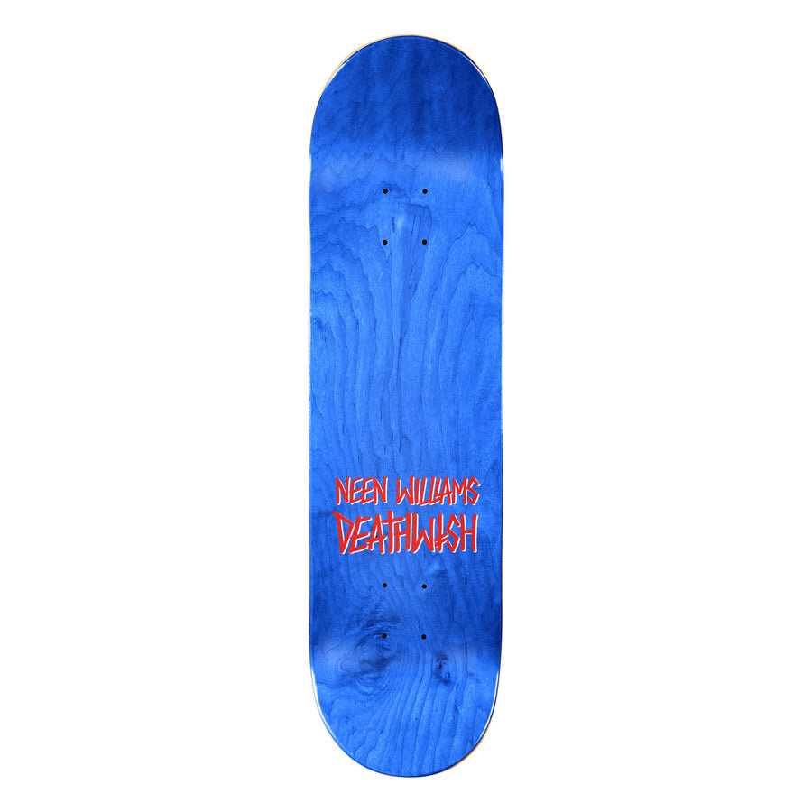 Дека для скейтборда DEATHWISH Neen The Beast Within Deck Navy 8.25 дюйм 2022 фото 2