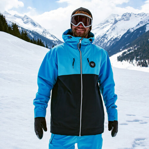 Куртка для сноуборда мужская HORSEFEATHERS Saber Jacket Blue 2020, фото 3