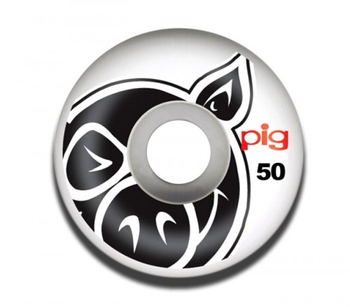 Колеса для скейтборда PIG Head Natural 50 мм 101A 2020, фото 1