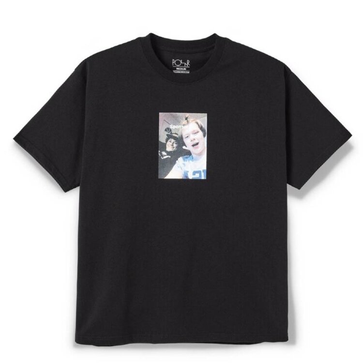 Футболка с принтом POLAR SKATE CO. Sponsor Me Tee Black 2020, фото 1