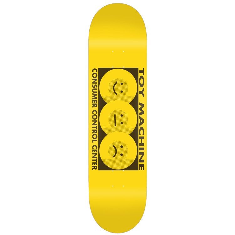 Дека для скейтборда TOY MACHINE Ccc Yellow  8.5 дюйм 2023 827059426939
