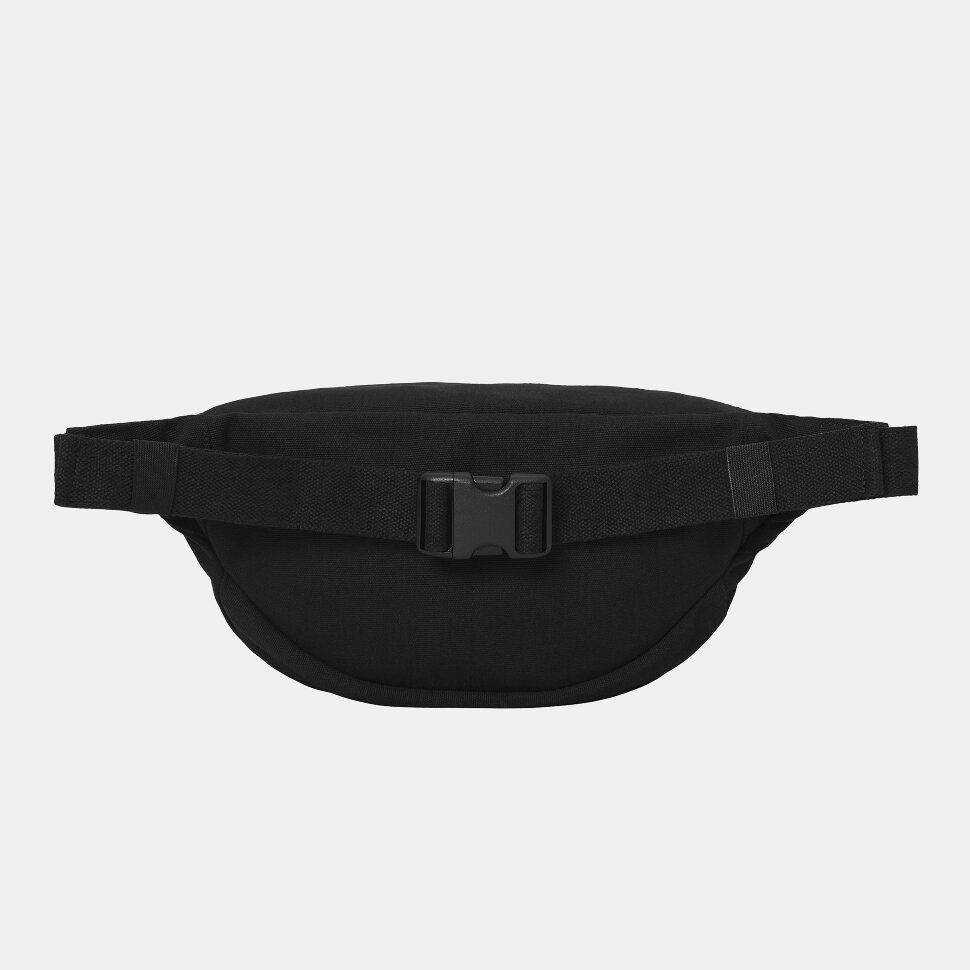 Сумка поясная CARHARTT WIP Canvas Hip Bag  Black / Black 2021 4064958027768 - фото 2