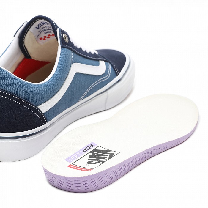 фото Кеды vans mn skate old skool navy/white 2021