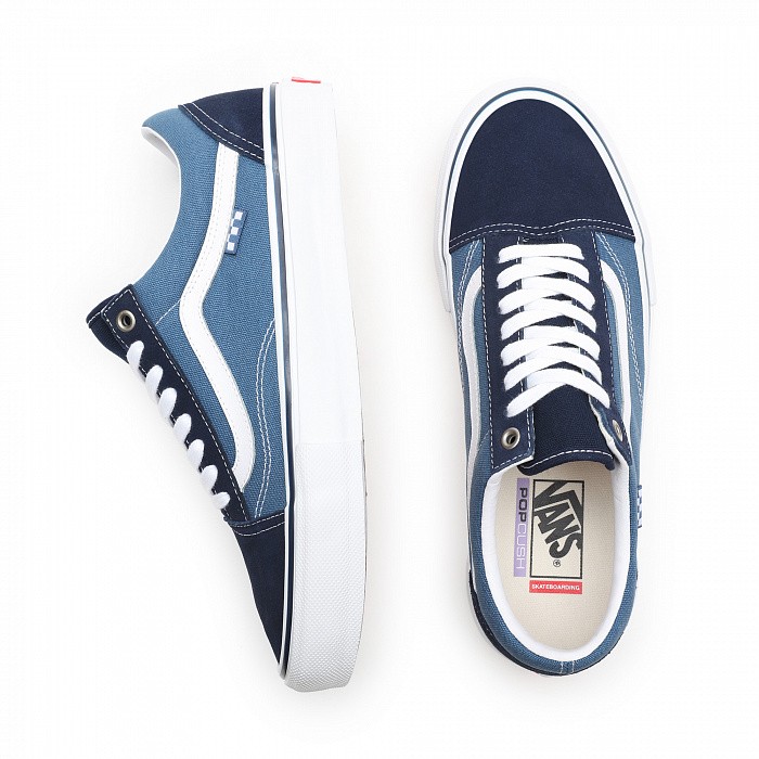 фото Кеды vans mn skate old skool navy/white 2021