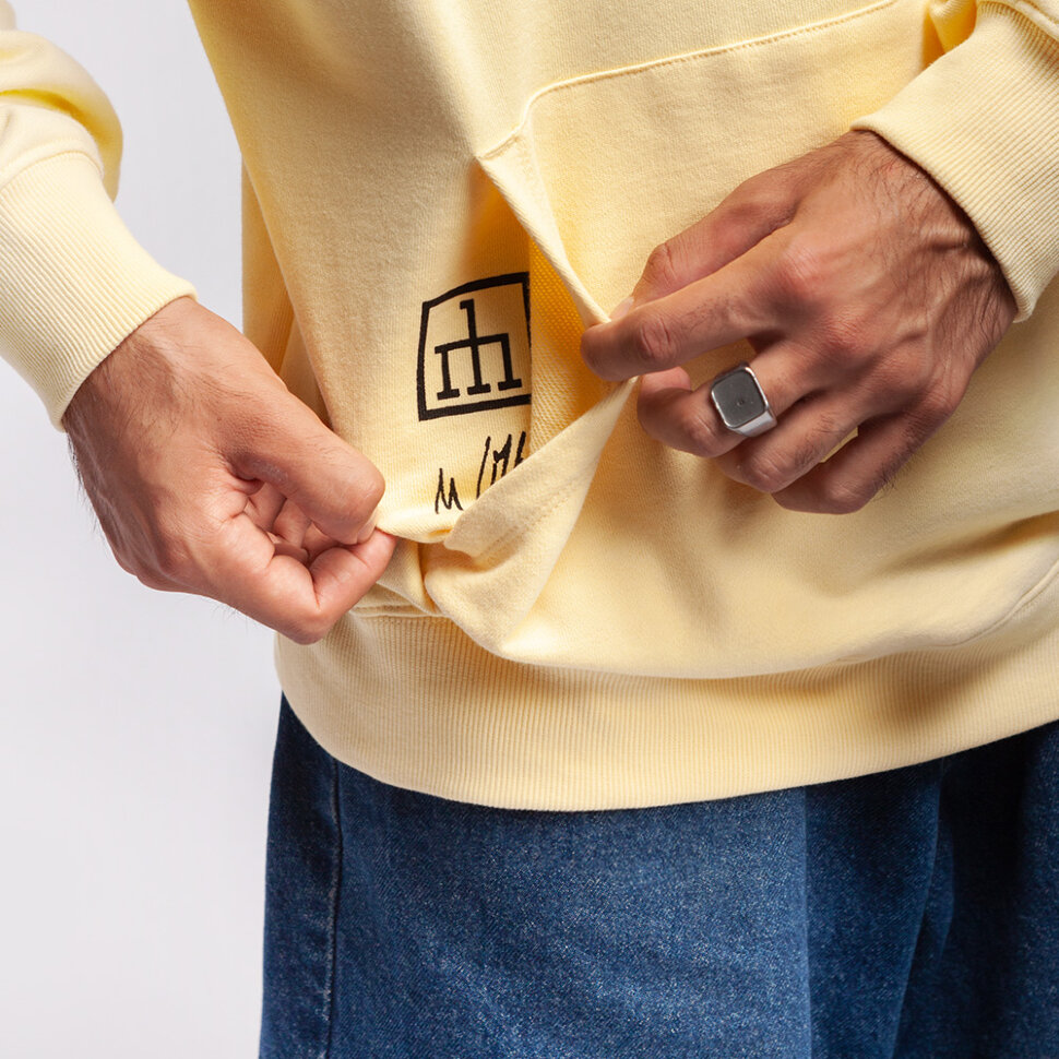 фото Толстовка volcom fa p/o fleece dawn yellow 2021
