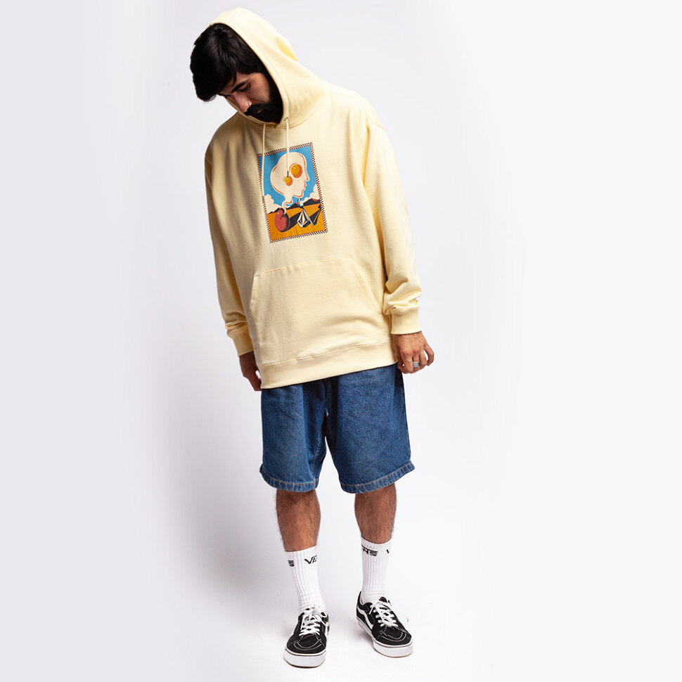 фото Толстовка volcom fa p/o fleece dawn yellow 2021