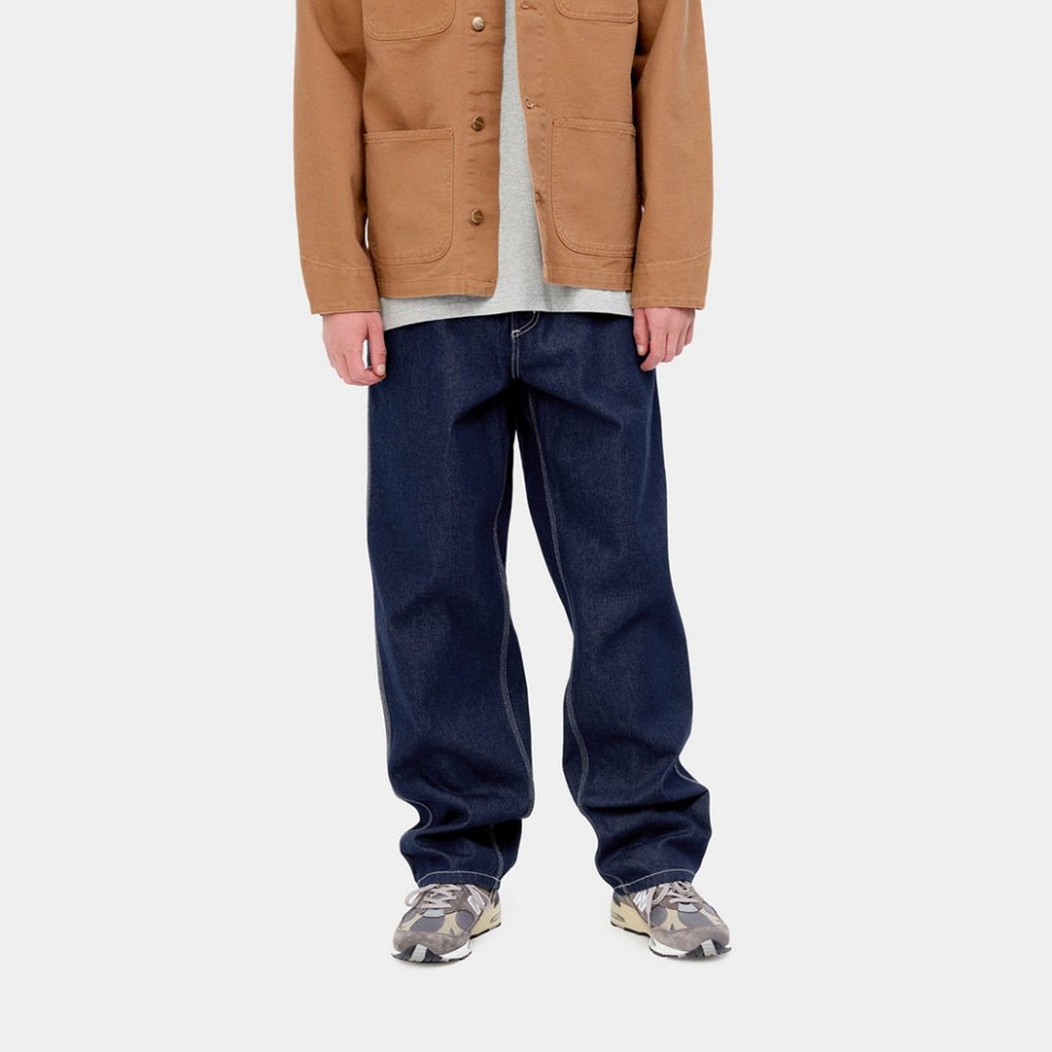 Джинсы CARHARTT WIP Simple Pant Blue (One Wash) фото 3