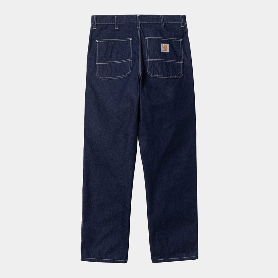 Джинсы CARHARTT WIP Simple Pant Blue (One Wash) фото 2