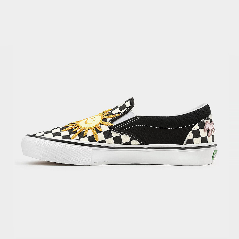 Кеды VANS Slip-On (Skateistan) Checkerboard 2022 фото 2