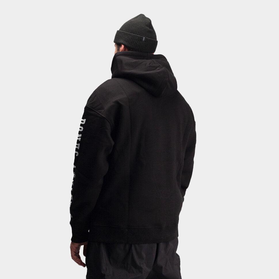Толстовка с капюшоном BONUS Crew Hoodie Black 2022 фото 2