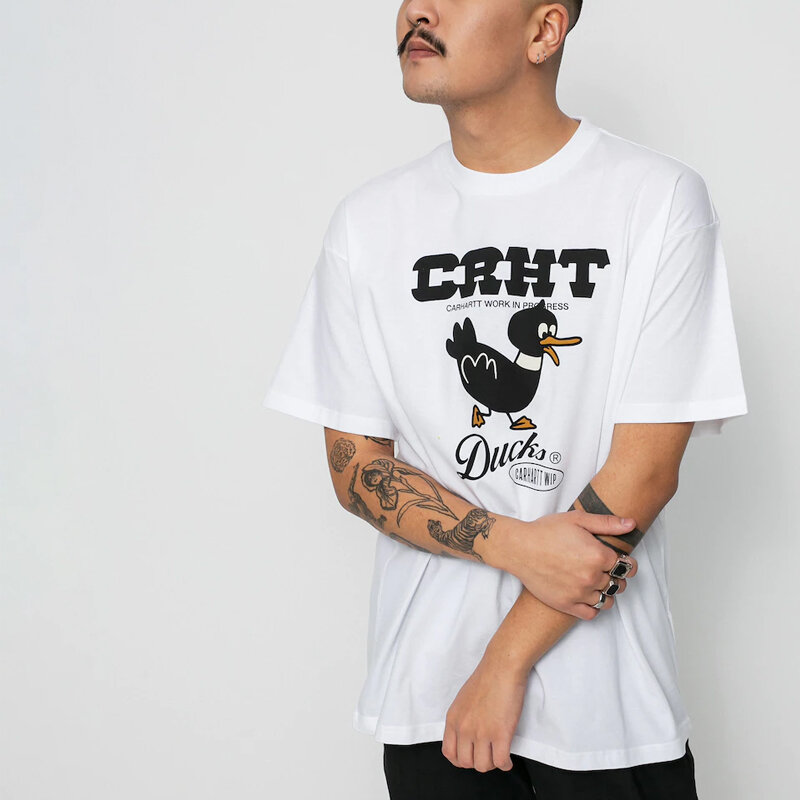Футболка CARHARTT WIP S/S Crht Ducks T-Shirt White 2022