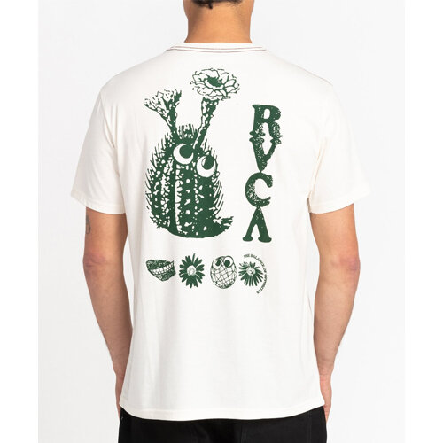 Футболка RVCA Pet Cactus Antique White 2022 фото 2