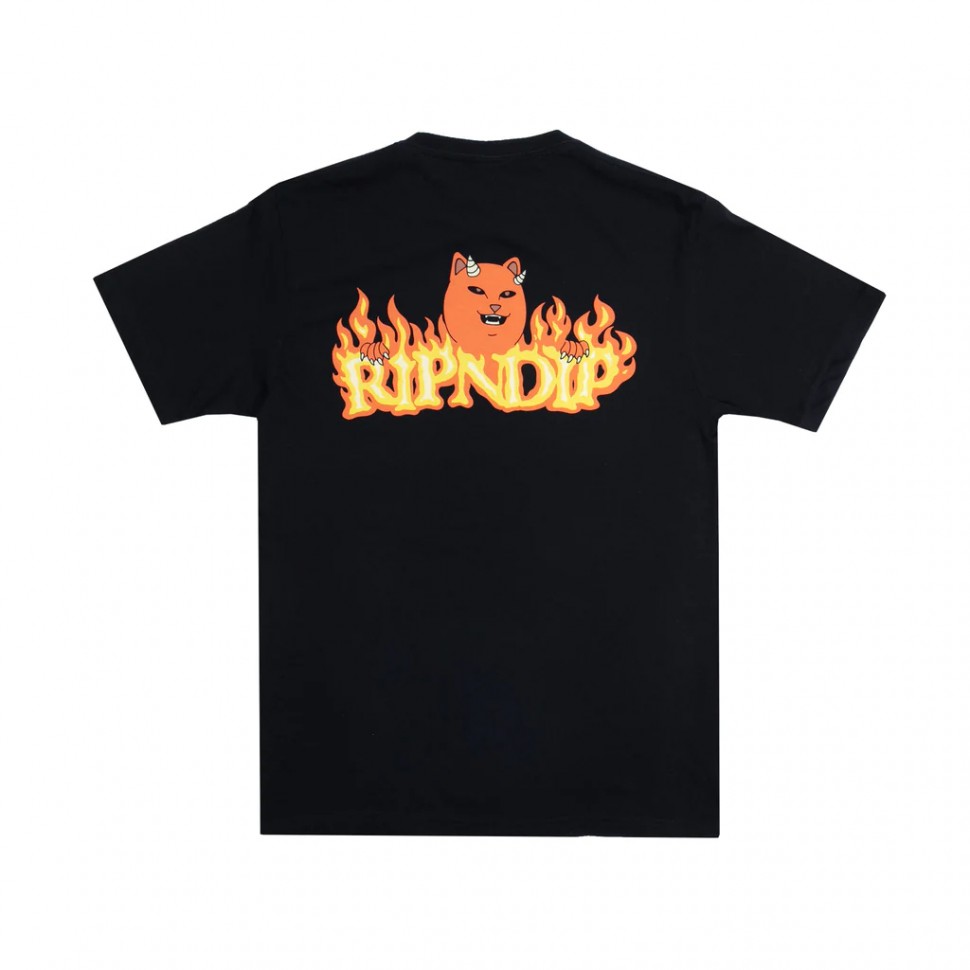 Футболка RIPNDIP Devils Work Tee Black 2022 фото 2
