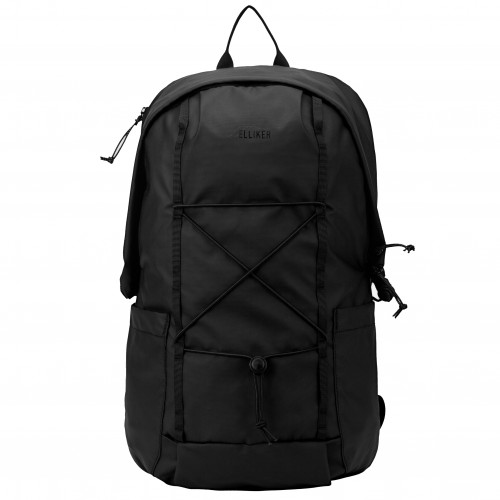 Рюкзак ELLIKER Kiln Hooded Zip Top Backpack Black 2023, фото 1