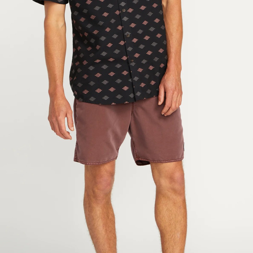 Шорты VOLCOM Center Trunk 17 Bordeaux Brown 2023
