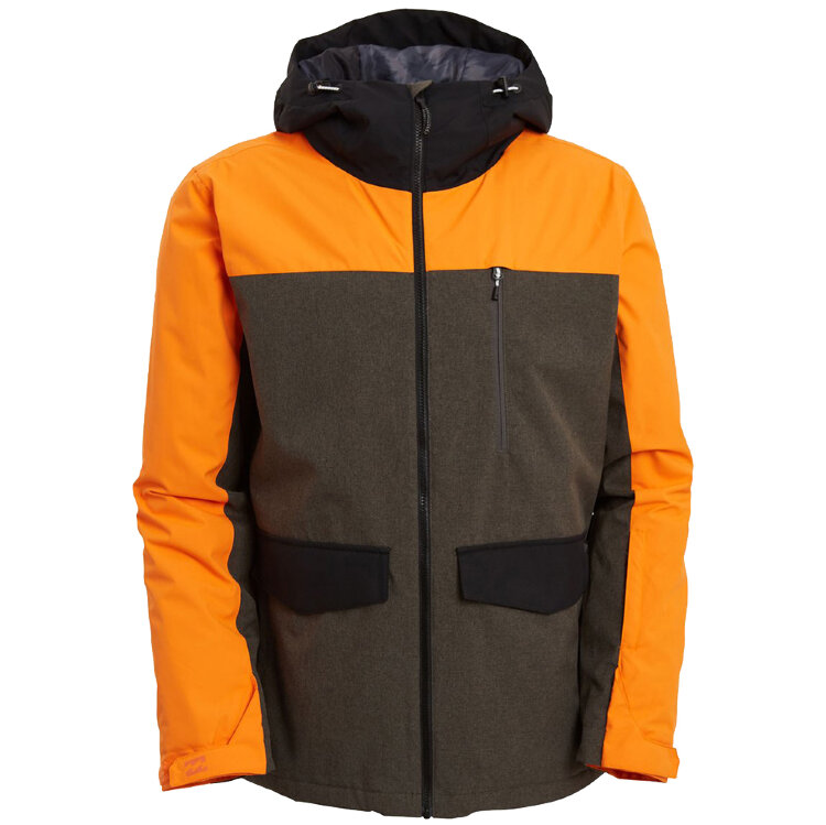 Куртка для сноуборда мужская BILLABONG ALL DAY Jacket Bright Orange, фото 1