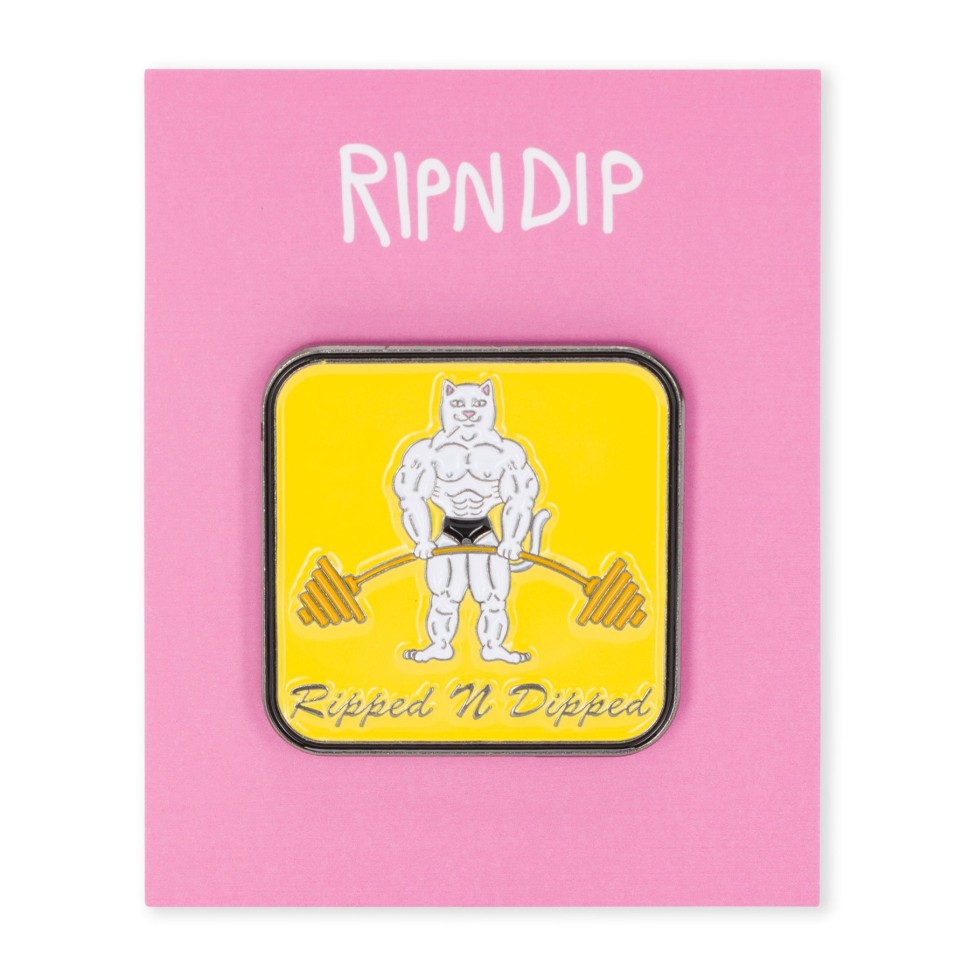 Значок RIPNDIP Ripped N Dipped Pin Multi