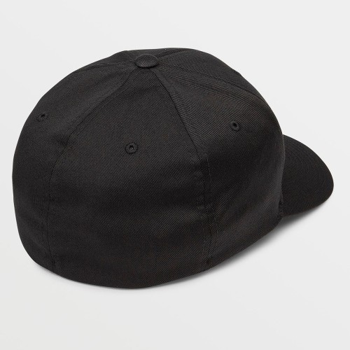 Кепка VOLCOM Full Stone Flexfit Hat Black, фото 2