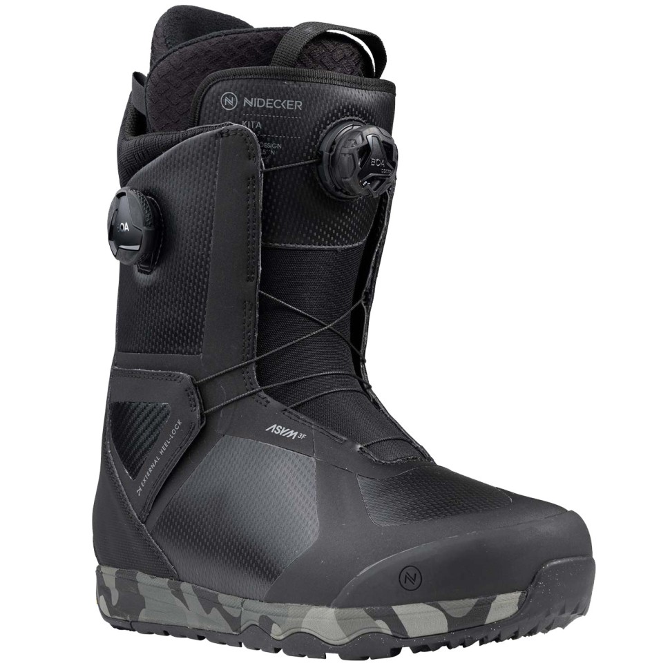 Ботинки для сноуборда NIDECKER Kita FW25 Black фото 2