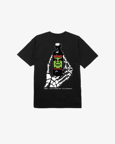 Футболка OBEY Obey Mind Control FW25 Black, фото 2
