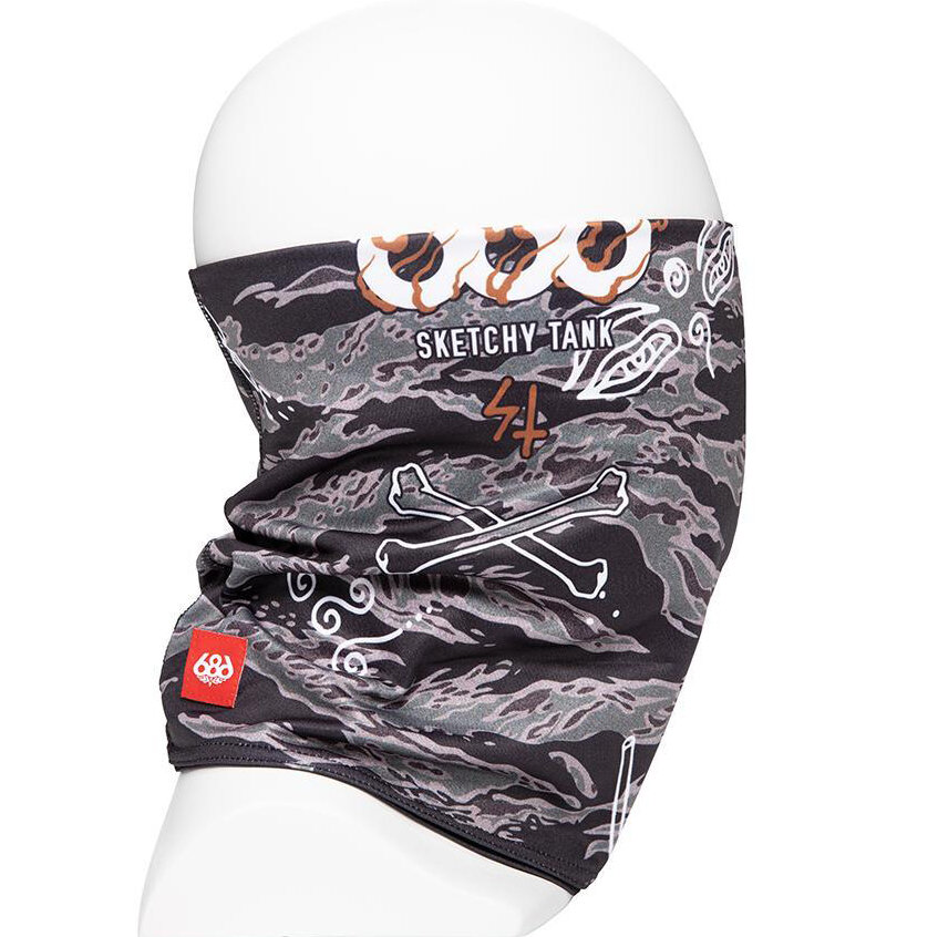 Гейтор 686 Double Layer Face Warmer Sketchy Tank Camo 2022
