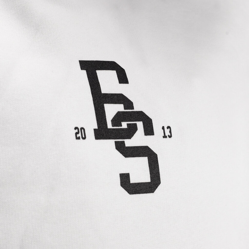 Толстовка с капюшоном BONUS Crew Hoodie White 2022 фото 4