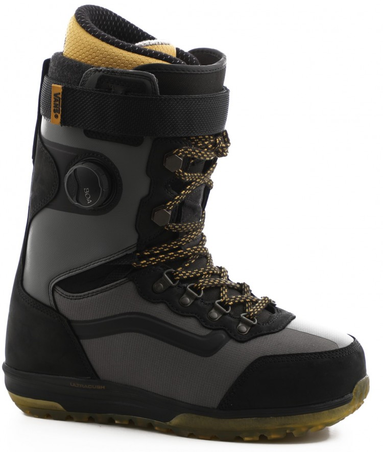 Ботинки для сноуборда мужские VANS Infuse Black/Grey Pat Moore  - купить со скидкой