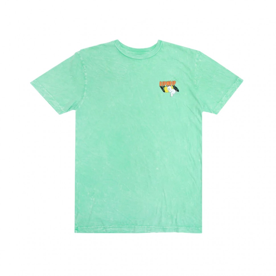 Футболка RIPNDIP Summer Camp Tee Mint Mineral Wash 2022