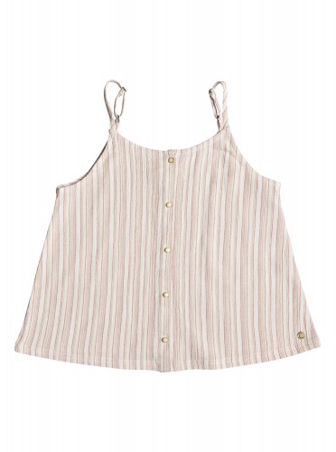 Блузка для девочек-подростков ROXY Strongwill G Marshmallow Stitched Stripe, фото 1