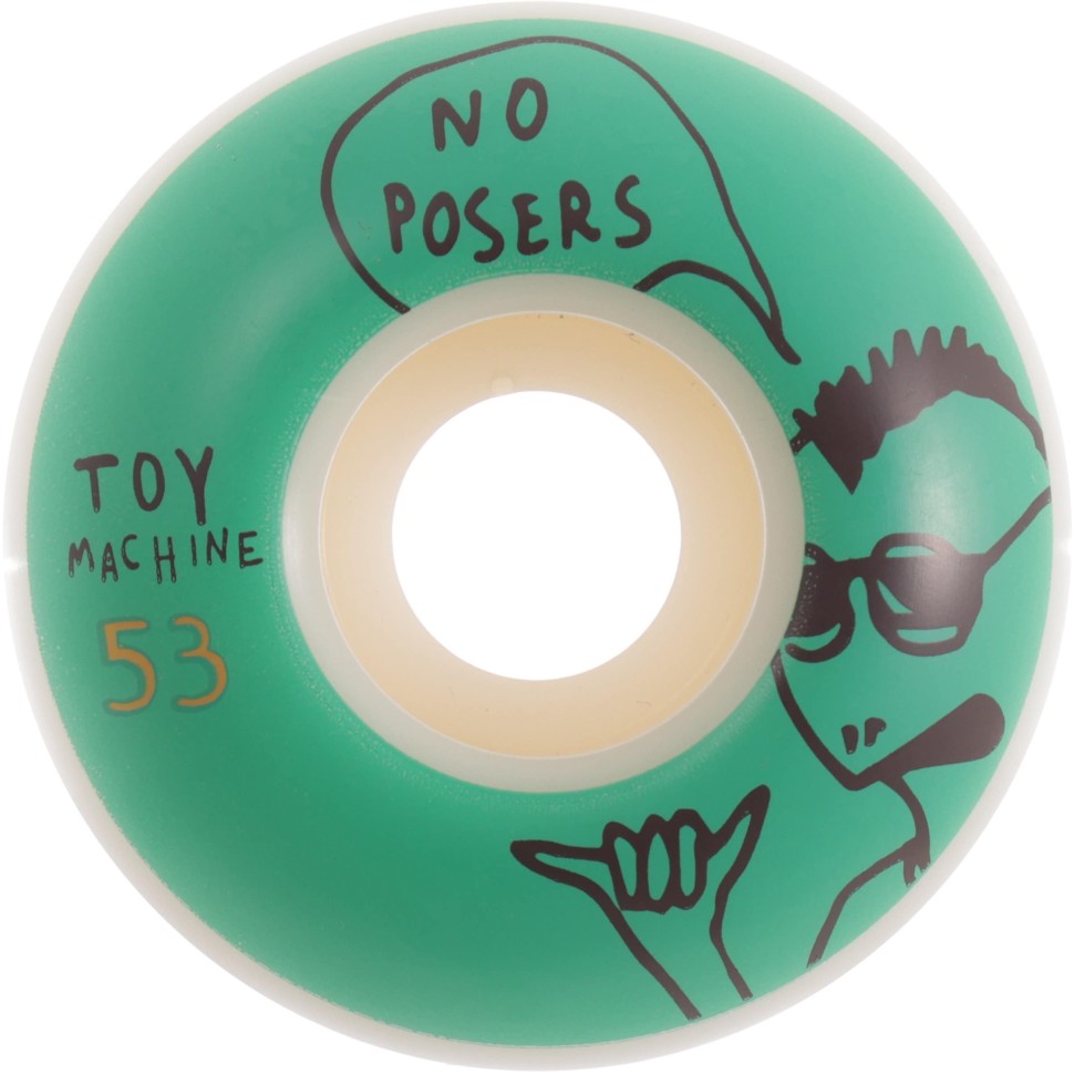    TOY MACHINE No Posers  53MM 2023