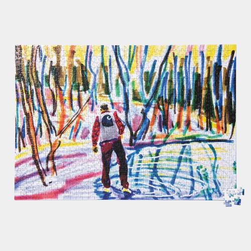 Пазл CARHARTT WIP Ollie Mac Icy Lake Puzzle - Sulo For Carhartt Wip Multicolor, фото 2