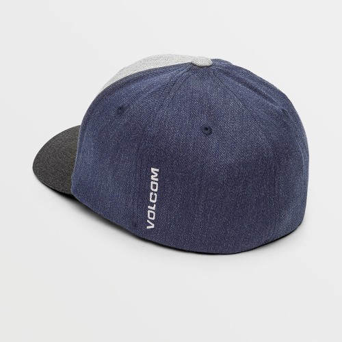 Кепка VOLCOM Full Stone Hthr Flexfit Hat Smokey Blue, фото 2