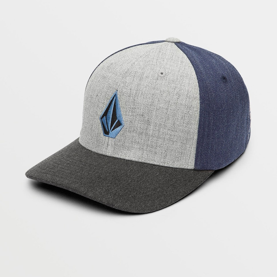 Кепка VOLCOM Full Stone Hthr Flexfit Hat Smokey Blue
