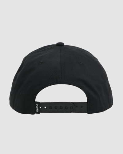 Кепка RVCA Lax Snapback Rvca Black, фото 2