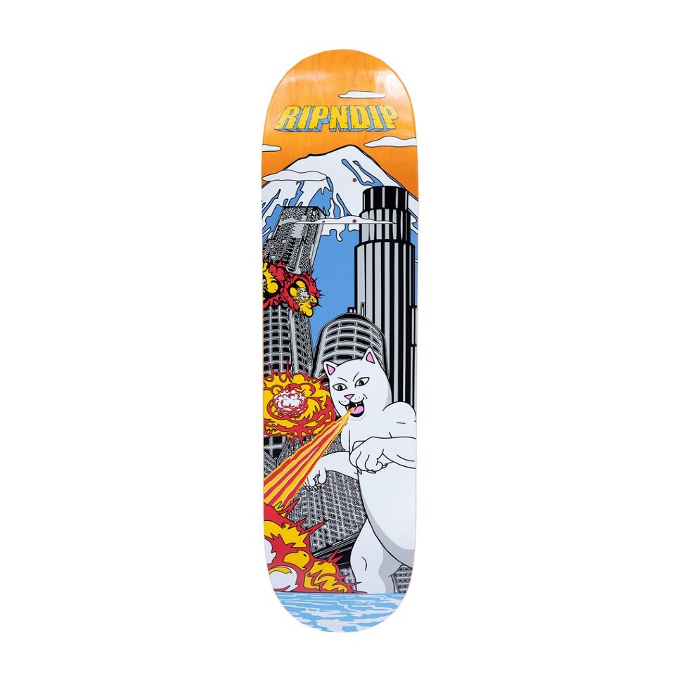 фото Дека для скейтборда ripndip nermzilla board multi 8.5 2021