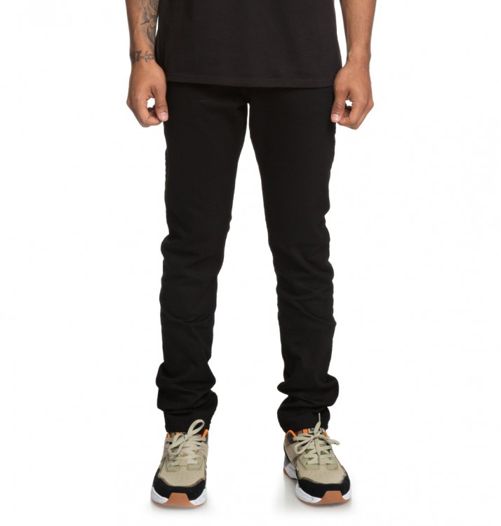 Джинсы DC SHOES Worker Slim Sbr M Black Rinse, фото 2