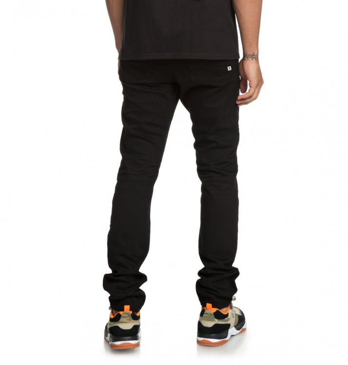 Джинсы DC SHOES Worker Slim Sbr M Black Rinse, фото 6