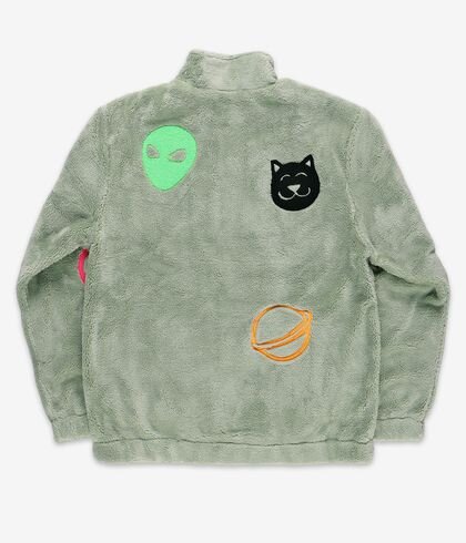 Куртка RIPNDIP Play Date Sherpa Jacket Pistachio 2022 фото 2