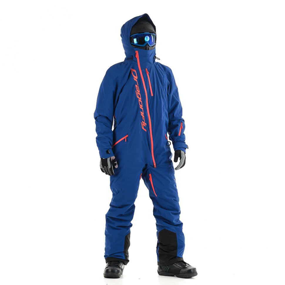 Комбинезон для сноуборда мужской DRAGONFLY Ski Basic Man Blue 4603738377213, размер M, цвет синий - фото 3