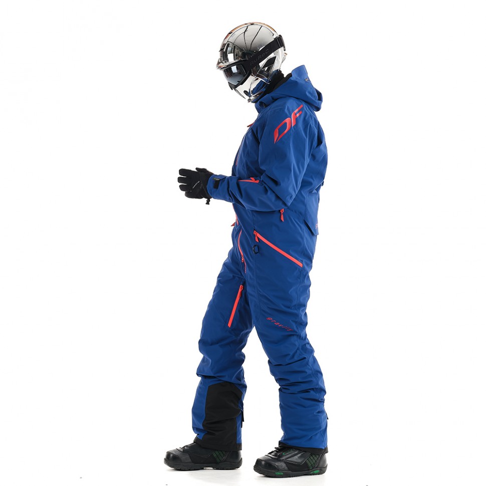 Комбинезон для сноуборда мужской DRAGONFLY Ski Basic Man Blue 4603738377213, размер M, цвет синий - фото 2