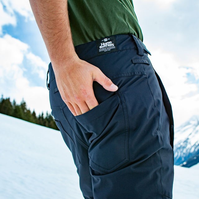 Штаны для сноуборда мужские HORSEFEATHERS Spire Pants Black 2020, фото 3